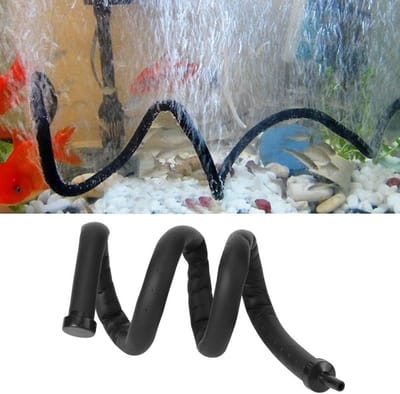 Luchtsteen Diffuser voor Aquarium, Plastic Zuurstofbubbels, Ideaal voor Vis Tank, Verbeterde Watercirculatie en Beluchting (2x60cm)