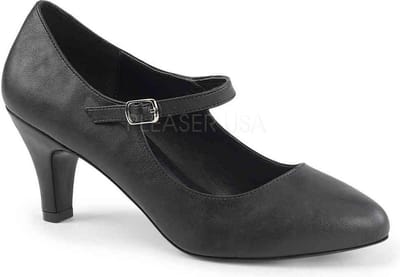 Pleaser Pink Label - DIVINE440 Pumps - Paaldans schoenen - 39 Shoes - Zwart