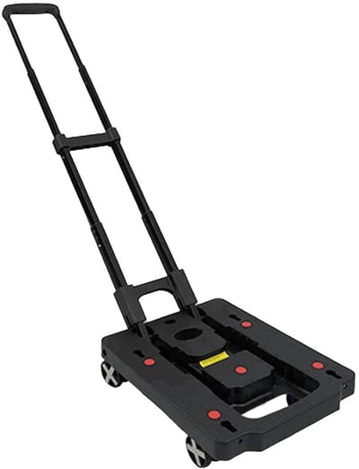 Opvouwbare Trolleywagen - Gereedschapswagen, Draagbaar, 100 Kg Belasting - Steekwagen voor Reizen, Verhuizen, Winkelen en Kantoorgebruik