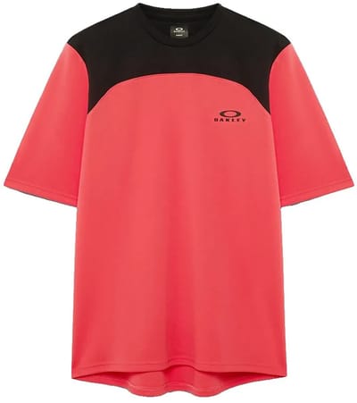 Oakley Apparel Free Ride Korte Mouw Enduro Trui Rood XL Man