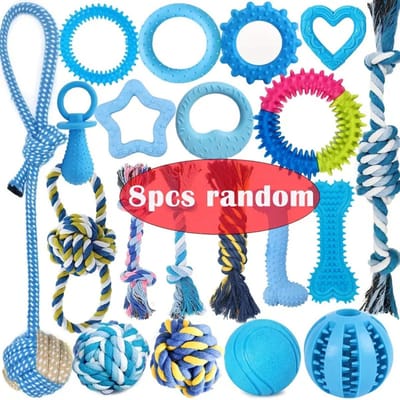 Bovista Honden Speelgoed - Hond - Speelgoed - Dog Toy - Pluche - 8st