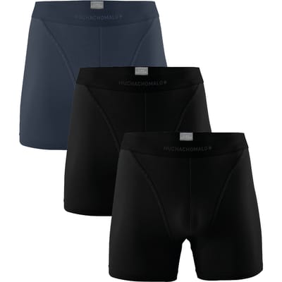 Muchachomalo Boxershort Heren – 3 Pack – 95% Pima Katoen – Ademend – Kleding – Heren Ondergoed – Onderbroeken Heren