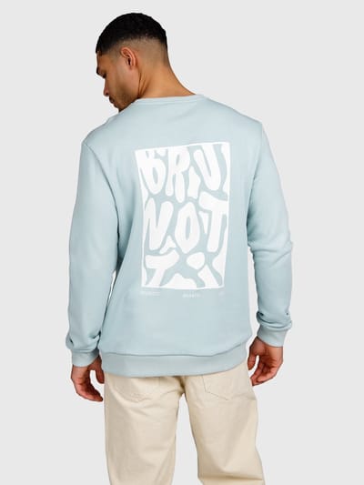 Brunotti - Bronson - Sweater Mist - Heren - 100% Katoen - Regular Fit - M