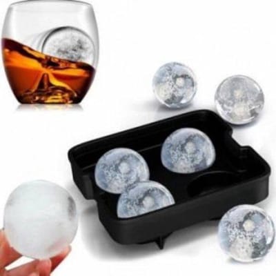 Siliconen Ijsklontjes Ijsballen Vorm - Ijsbal Maker Met Deksel - Whiskey Ice Cube Ballen