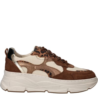LOFF 1881 Sneakers - Dames - Bruin - Maat:38