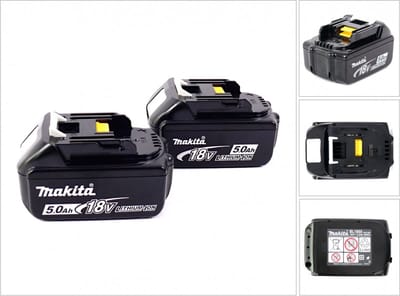Makita BL 1850 B 18 V - 5,0 Ah Li-ion accu 2-pack