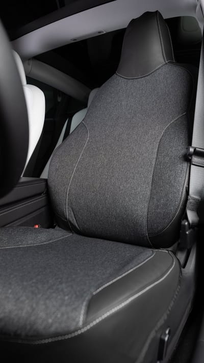 Tesla Model Y Stof en Lederen Stoelhoezen - Op Maat Gemaakt - Interieur Accessoires Nederland België