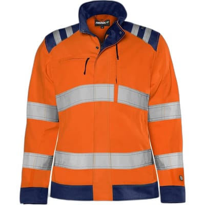Reflectieve jas klasse 3 dames Fristads Green 4068 GPLU