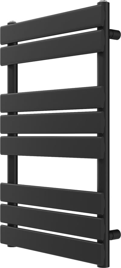 Granitan Handdoekradiator Oslo - CV Badkamer Radiator - 80x50cm - Zwart