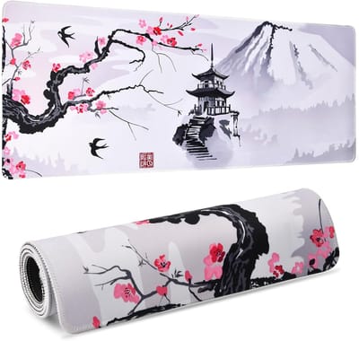 Grote Gaming Muismat 900 x 400 x 3 mm, XXL Rubber, Antislip Bureau Muismat voor Gamers en Thuisgebruik