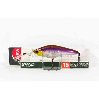 Yo Zuri Duel Hardcore Shad 75SF Drijvend kunstaas R1367-GSWS (4605) white