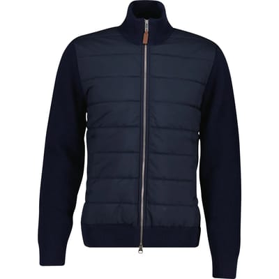 Gant 8030308 Trui Met Volledige Rits Blauw M Man