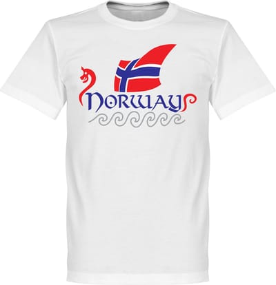 Noorwegen Flag T-Shirt - XS