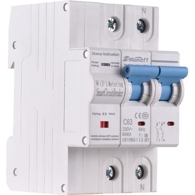 2P Slimme Stroomonderbreker TY APP Wifi Stroomonderbreker Elektriciteitsstatistieken Schakelaar Overbelasting en