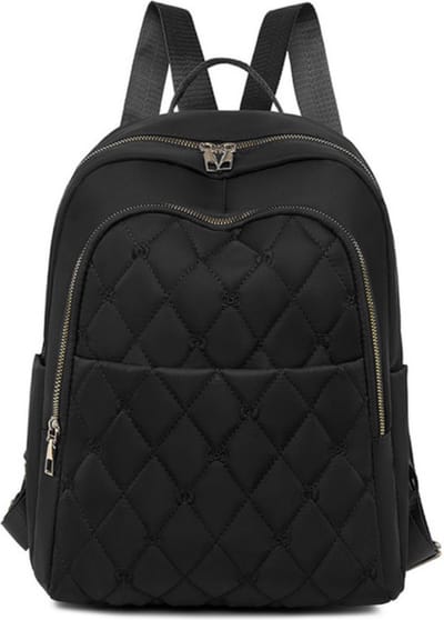 N3 Collecties Multifunctionele PU-lederen rugzakken Schoudertassen Ruit Crossbody-tas Dames
