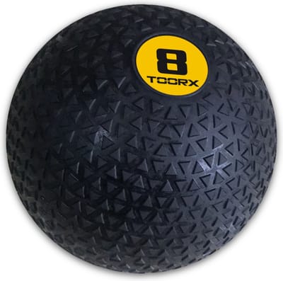 Toorx Fitness Slam Ball Pro - Fitnessbal - Functional Training - Tire Look - 8 kg - Zwart