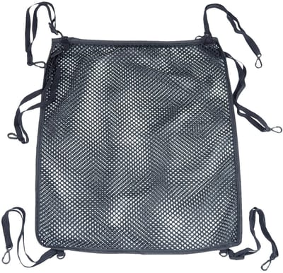 Dailygoods- Netvak Lichtgewicht - Opvouwbaar - Robuust - Handtas/Boeken - Bevestiging voor Loopframe - Handen Vrijhouden - Loopframe Tas