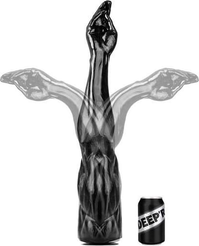 DEEP'R - Mega Muscle Fist - Zwart - 69.00 cm x Ø 6.50 cm