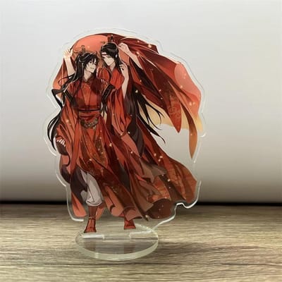 Mo Dao Zu Shi Acryl Actiefiguur Wei Wuxian Lanwangji Bruiloft Staand Model Perfect Bureau Decor Voor Anime Fans