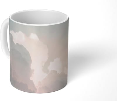 Mok - Koffiemok - Lucht - Wolken - Zon - Natuur - Mokken - 350 ML - Beker - Koffiemokken - Theemok