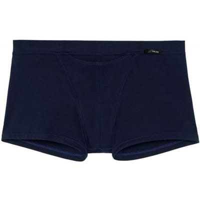 HOM Tencel soft comfort boxer briefs HO1 (1-pack) - heren boxer kort met horizontale gulp - donkerblauw