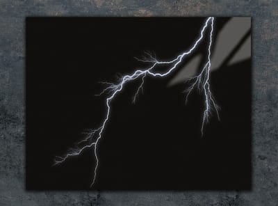 TMK ArtDeko - Snijplank - Glas - 30x22 cm - Storm Design