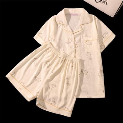 Dames Pyjama Set 2 Stuks Nachtkleding Casual Nachtkleding Loungewear Outfits Dames Zomer Damespak XL