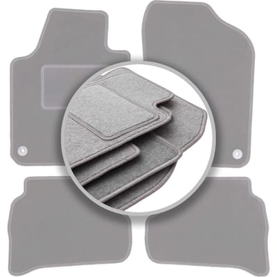 Grijze automatten voor: Seat Ibiza IV 6J hatchback, ST, stationwagen (2008-2017)