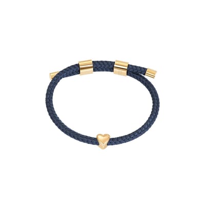 iXXXi Jewelry-Cozy Heart-Blauw-Dames Armband
