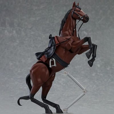 Hoge Kwaliteit Binnenlandse Hoge Kwaliteit Versie Van Gewrichtsversterkt Figma Paard 2.0 Versie Effen Wit Paard Bruin Paard Hands-On Model Ornament