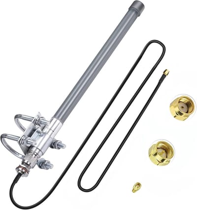 868 MHz LoRa Antenne 3dBi Glasvezel voor RAK HNT Bobcat Helium Hotspot Miner met Verlengkabel