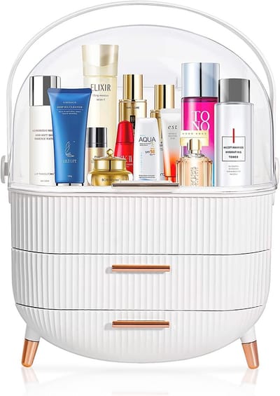 Unyqoos ® Stijlvolle Make-up-Organizer met Luxe Ontwerp voor Badkamer en Slaapkamer
