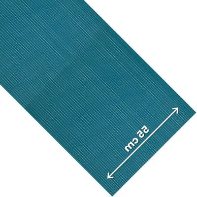 Antislip Keukenloper - Pvc Rolmat - Veilig Lopen - Waterafstotend Schimmelbestendig - 55 x 1000 cm - Petrol