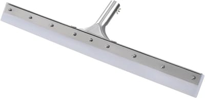Vloertrekker met Houten Steel en Rubberen Lip - 60 cm - Perfect voor Natte Ruimtes zoals Badkamer en Terras