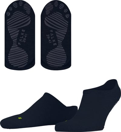 FALKE Cool Kick Noppen op de zool materiaal huissokken unisex blauw - maat 44-45