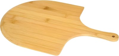 Houten Serveerplank - Snijplank Paddle - Pizza Delen - Met Handvat - 40 x 28 cm - Bruin