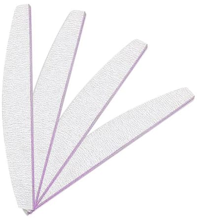 Set van 5 nagelvijlen voor professionele nagelverzorging