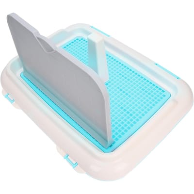 Hondentoilet Binnen Puppy Training Toilet Kattenbak Hek Hond Geplande Urinatie Zindelijkheidstray Blue