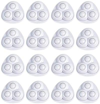 Set van 16 Mini Wielen voor Meubelverplaatsing - 360 Graden Stille Beweging, Universele Zelfklevende Wielen voor Zware Meubels, Perfect voor Vloerbescherming
