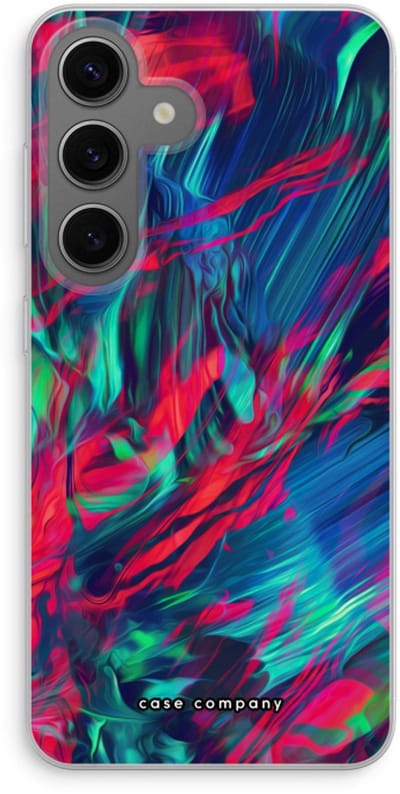 Case Company® - Hoesje geschikt voor Samsung Galaxy S24 hoesje - Pilgrims Of The Sea - Soft Cover Telefoonhoesje - Bescherming aan alle Kanten en Schermrand