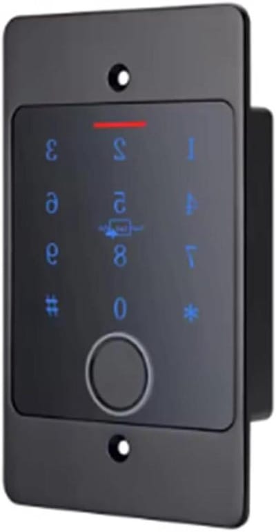 Toegangscontrole Systeem - Kaartlezer Toetsenbord - Veilige Toegang - App Bediening - IP66 Waterdicht - Zilver