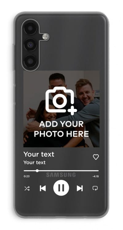 Gepersonaliseerd - Case Company® - Hoesje geschikt voor Samsung Galaxy A13 5G hoesje - Music Player - Soft Cover Telefoonhoesje - Bescherming aan alle Kanten en Schermrand