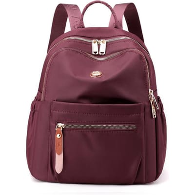 Dames zomermode outdoor schoudertas grote capaciteit casual spatwaterdichte rugzak One Size rood