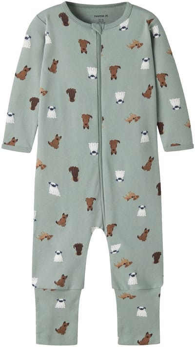 Name It Dog Pyjama Groen 2 Months Jongen