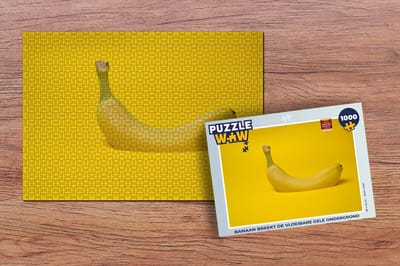 Puzzel Banaan - Fruit - Geel - Legpuzzel - Puzzel 1000 stukjes volwassenen