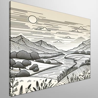Kunstprint | Wanddecoratie | Canvas | 100 × 100 cm
