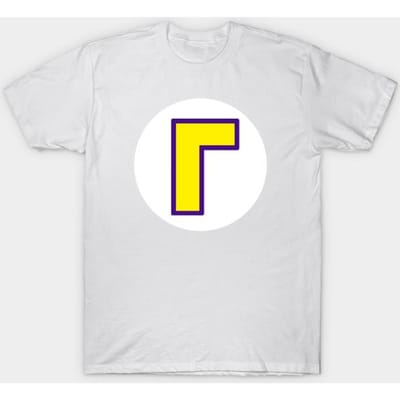 T-shirt Femme Imprimé Waluigi Harajuku Kawaii T-shirt Été Manches Courtes T-shirt Femme Haut Tee 3XL blanc