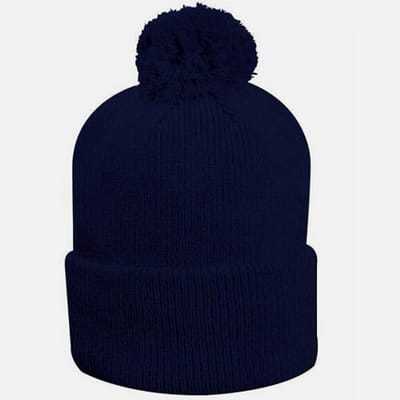Bobble Hat Glenmuir Pompon Winter Muts Navy