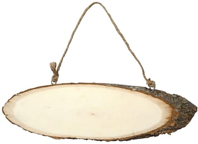 Deurbordje - Naambordje Huis - Decoratie Maken - Verstelbare Breedte - 23-28cm Breed - Bruin