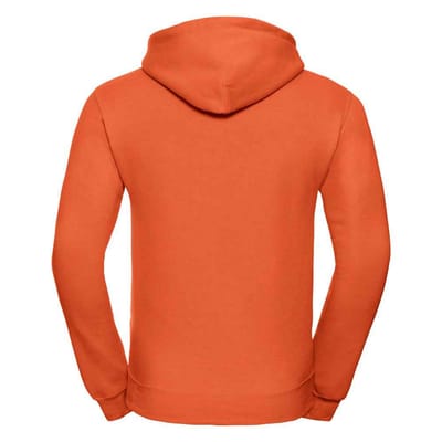 Russell Effen Heren Hoodie (Oranje)